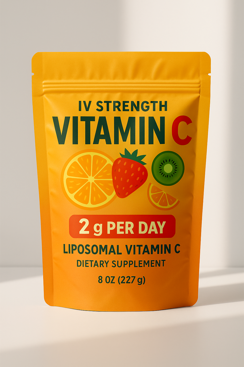 Liposomal Vitamin C — 2 g per day